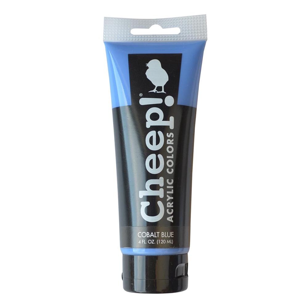 Cheep!, Acrylic Paint, 4oz, Tube, Cobalt Blue